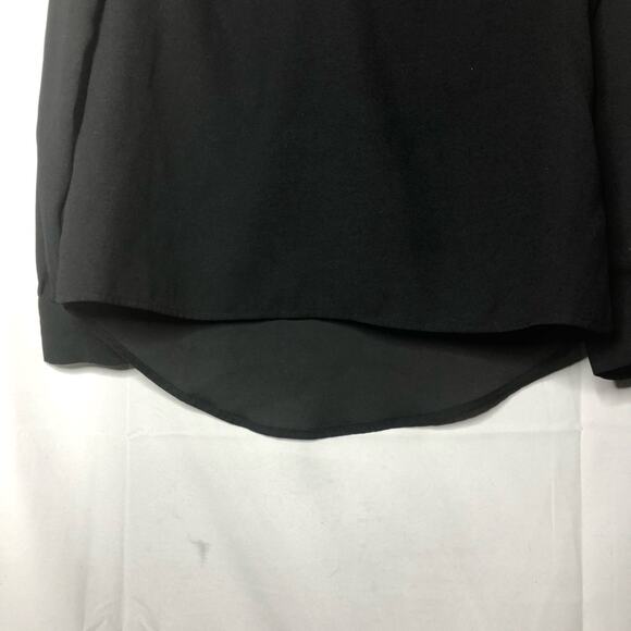 Urban Outfitters Black Blouse Long Sleeve S/P Peekaboo & Keyhole Whimsy Goth - Picture 9 of 10